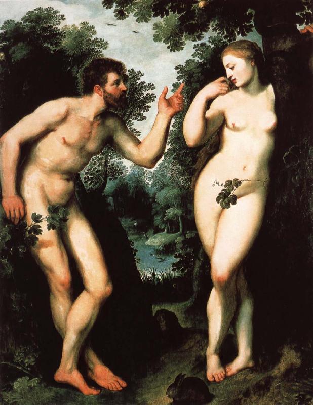 Peter Paul Rubens Adam and evy oil painting image